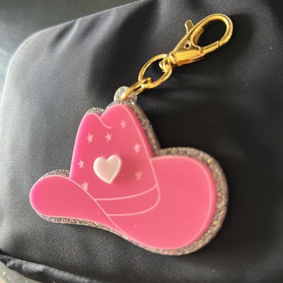 Stoney Clover Lane Nashville Cowboy Hat Exclusive Bag Charm / Keychain - Picture 2 of 4